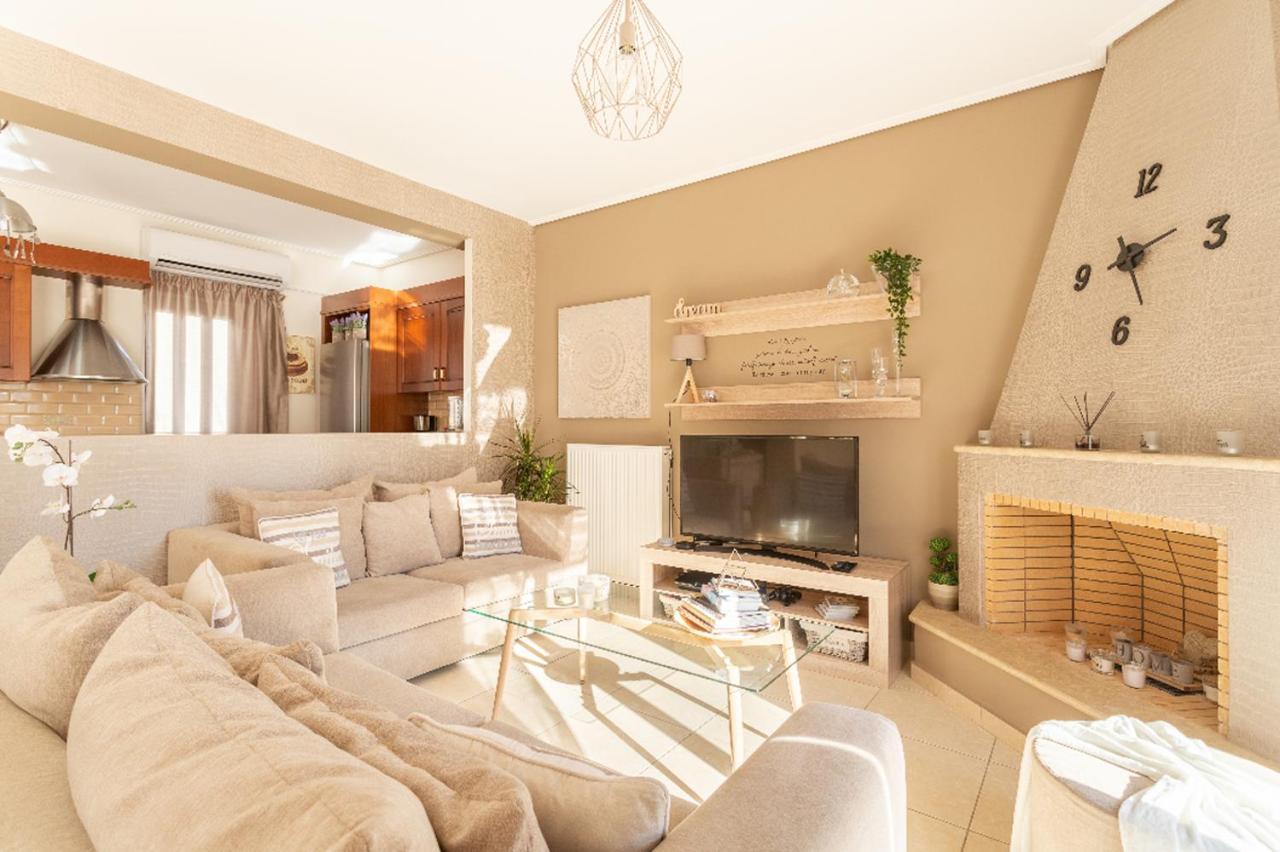 Milo Luxury House -Free Airport Pick Up-10Min Drive Villa Markopoulo Mesogaias Bagian luar foto