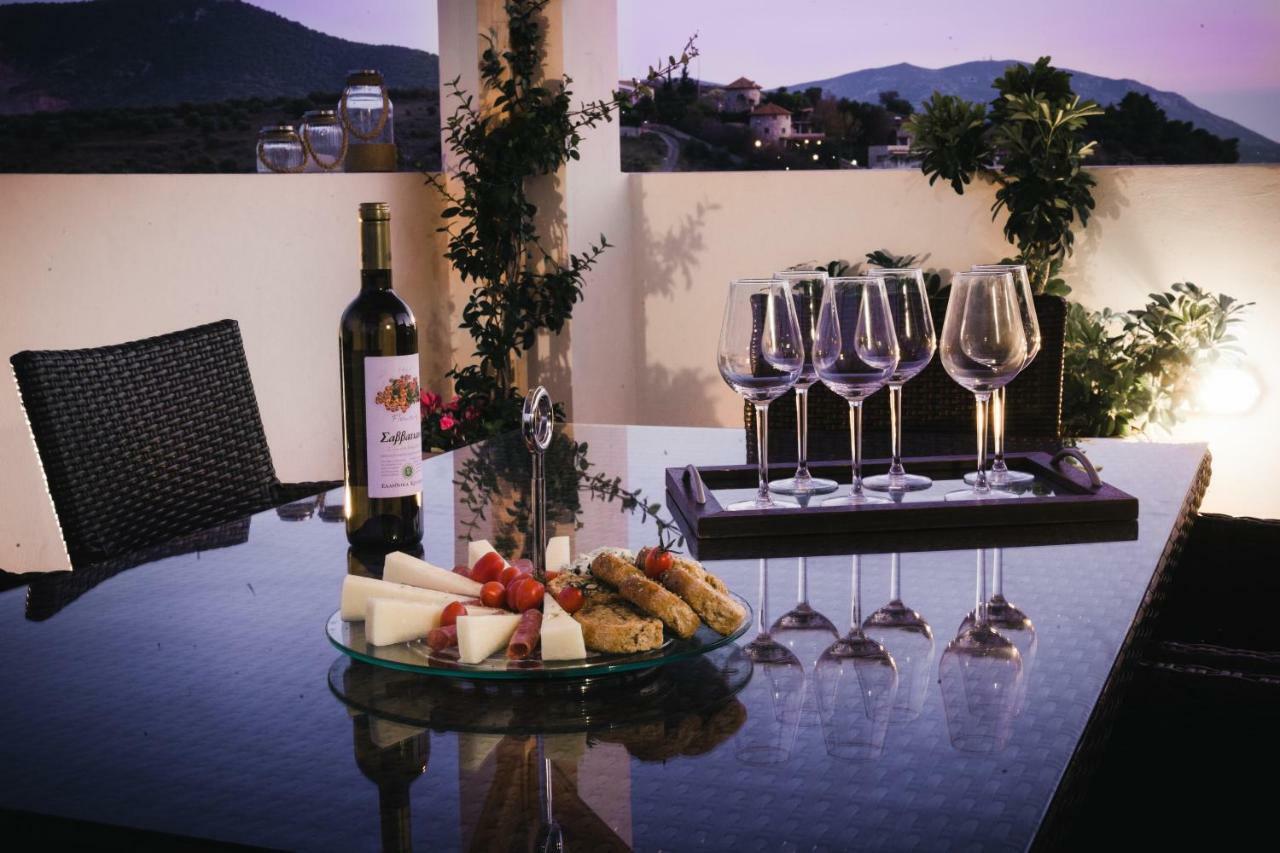 Milo Luxury House -Free Airport Pick Up-10Min Drive Villa Markopoulo Mesogaias Bagian luar foto